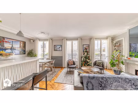 a vendre paris 17e ternes appartement 5 pièces de 99 m² avec 14m² de balcon filant