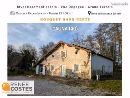 propriété en viager 4 pièces 120 m²