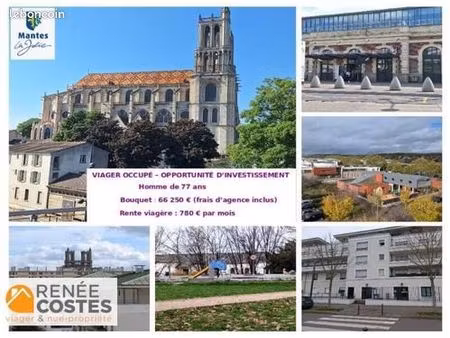 appartement en viager 4 pièces 87 m²