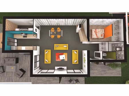 vente maison neuve 5 pièces 135 m² à donnezac (33860)  292 290 €