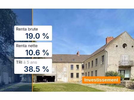 vente maison 15 pièces 730 m² à le plessis-placy (77440)  590 000 €