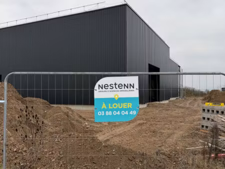 local industriel 480 m² 9 m sous plafond