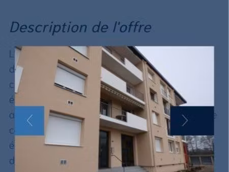 location appartement riorges près des commerces