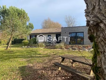 chaleureuse maison familiale t6 sur terrain clos.