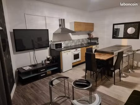 grand appartement  3 chambres et 5 lits - centre ville – rénové – parking gratuit – réside