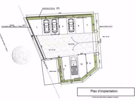terrain pour parking