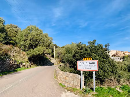 maison de village a renover en corse