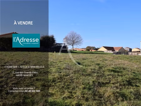 terrain aigrefeuille sur maine 401 m2