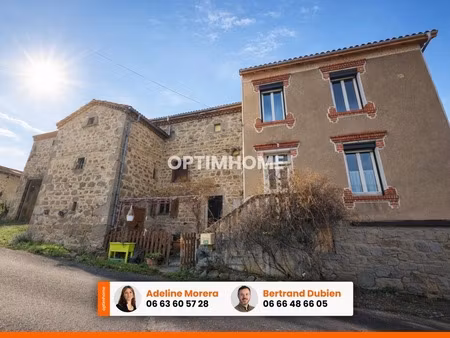 *** exclusivite *** maison en pierre avec terrasses  jardin et dependances *** st dier d'a
