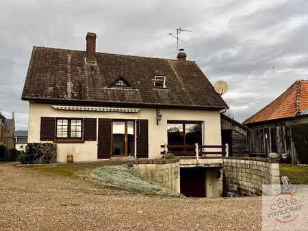 vente maison 5 pièces 130 m² à gamaches (80220)  195 000 €