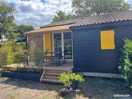 charmant chalet proche lac => location annuelle meublée