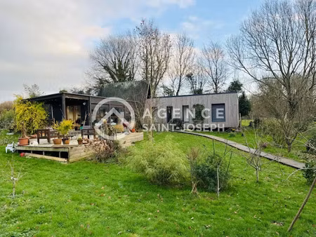 vente maison 4 pièces 105 m² à grainville-la-teinturière (76450)  292 000 €