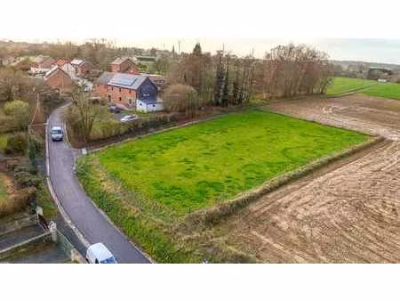 terrain plat à bâtir situé à sars la buissiere 19 ares 51 ca