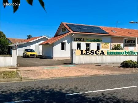morcenx-la-nouvelle  maison de plain-pied (usage commercial et habitation)