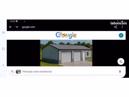 recherche terrain avec hangar