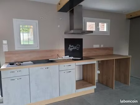 maison 3 pièces 40m2 avec terrain 338m2