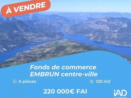 vente locaux professionnels 150 m² à embrun (05200)  275 000 €