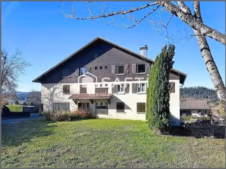 vue dégagée  balcon  garage et cave