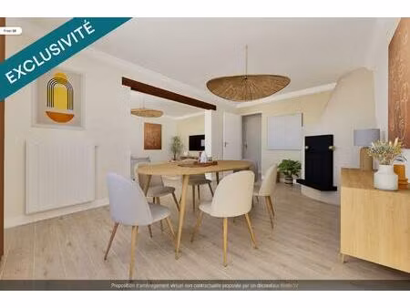 maison 3 chambres avec jardin  garage et dépendance!