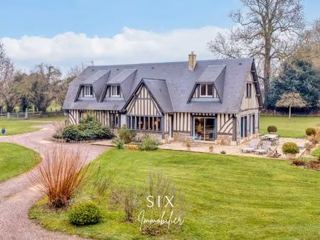 propriete normande avec dependance amenagee edifiee sur 3ha clos