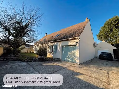 77950 – moisenay – maison traditionnelle en entree de ville et impasse de 155m2 habitables