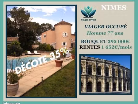 propriété en viager 7 pièces 215 m²