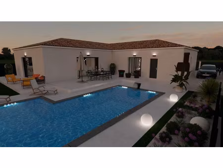 vente maison neuve 5 pièces 145 m² à bizanet (11200)  355 000 €