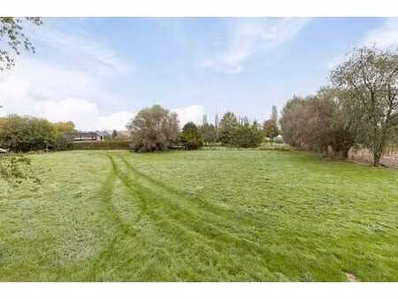 magnifique terrain à vendre sur 12are à grimbergen !