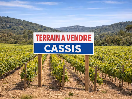 vente terrain 533 m² à cassis (13260)  400 000 €