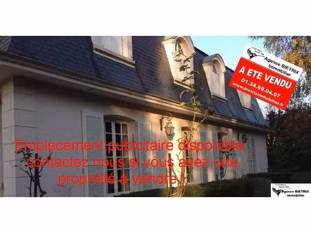 vente maison 12 pièces 421 m² l’isle-adam (95290)