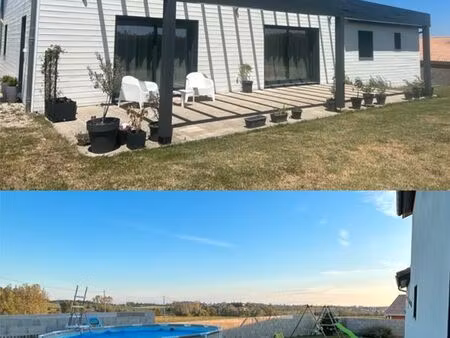 particulier vend maison de 200 m2 habitables au calme et sans vis-à-vis sur la commune d'e