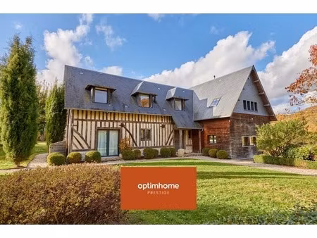 propriété de charme entre lisieux et pont l'evêque - 4 chambres - piscine et terrain de 1.