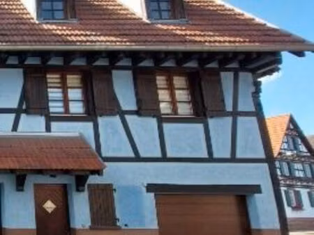 maison de ville bi-famille appartement triplex droit f5 103m2 hindisheim garage pac aquath