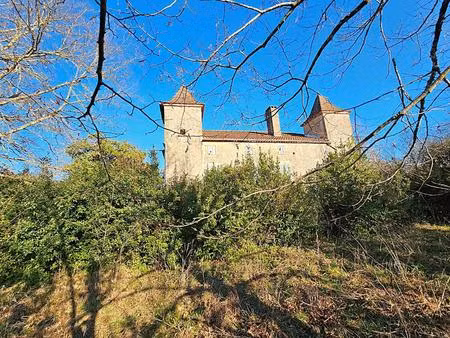 demeure de charme du xix eme à réhabiliter sur 1 hectare