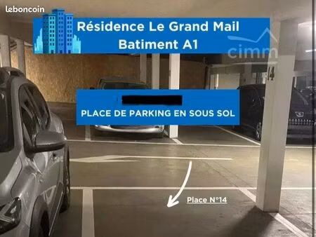 location place de parking