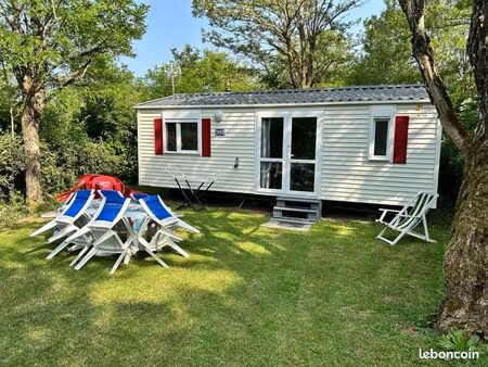 mobilhome bord lac à vendre pont de salars