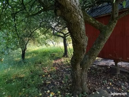 etang et verger sur terrain constructible