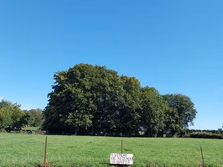 terrain 1215 m² harcy