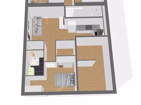 appartement 2 pièces 43 m²