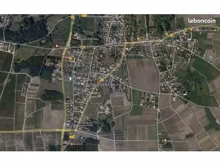 terrain 610 m² lamarque