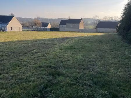 a vendre terrain 1300 m2 acqueville cesny les sources