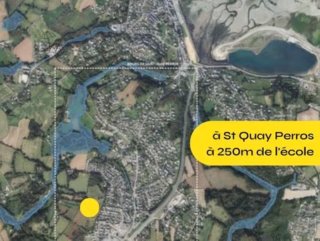 construire une petite maison en bois dans un écohameau à st quay perros