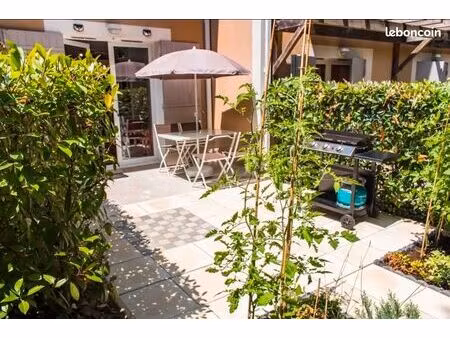 t3⭐️ duplex amélioré 43m² + meubles + terrasse