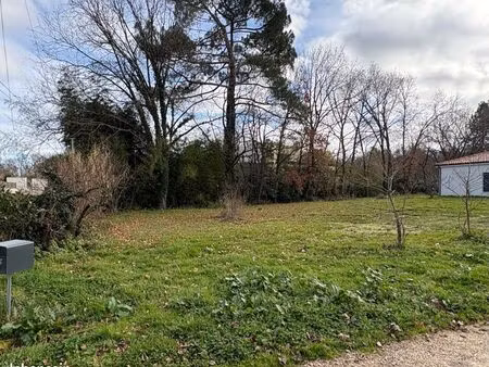 vente terrain constructible