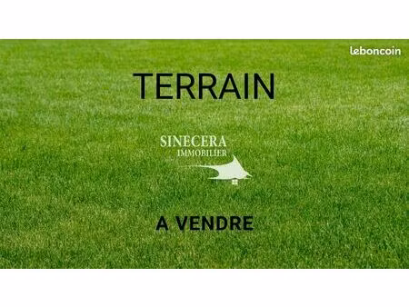 terrain 500 m² lusignac
