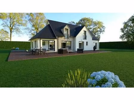 terrain avec maison neuve à vendre