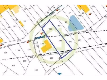 terrain constructible à vendre