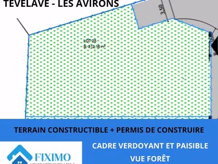 terrain constructible avirons