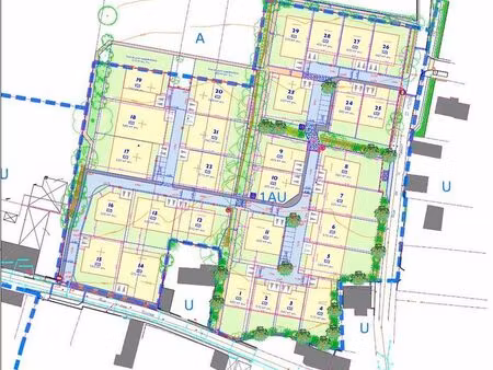 terrain 340 m² livre sur changeon