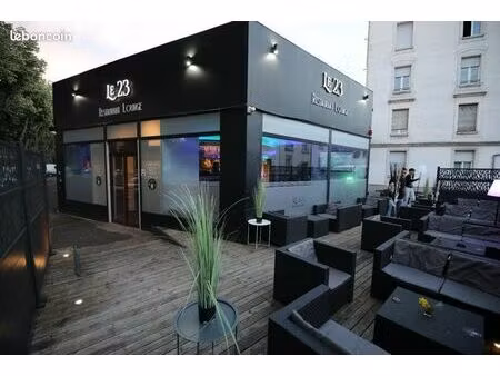 restaurant lounge 370m2 et 80 m2 terrasse vente direct ou lacation gerance propriétaire